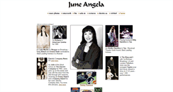 Desktop Screenshot of juneangela.com